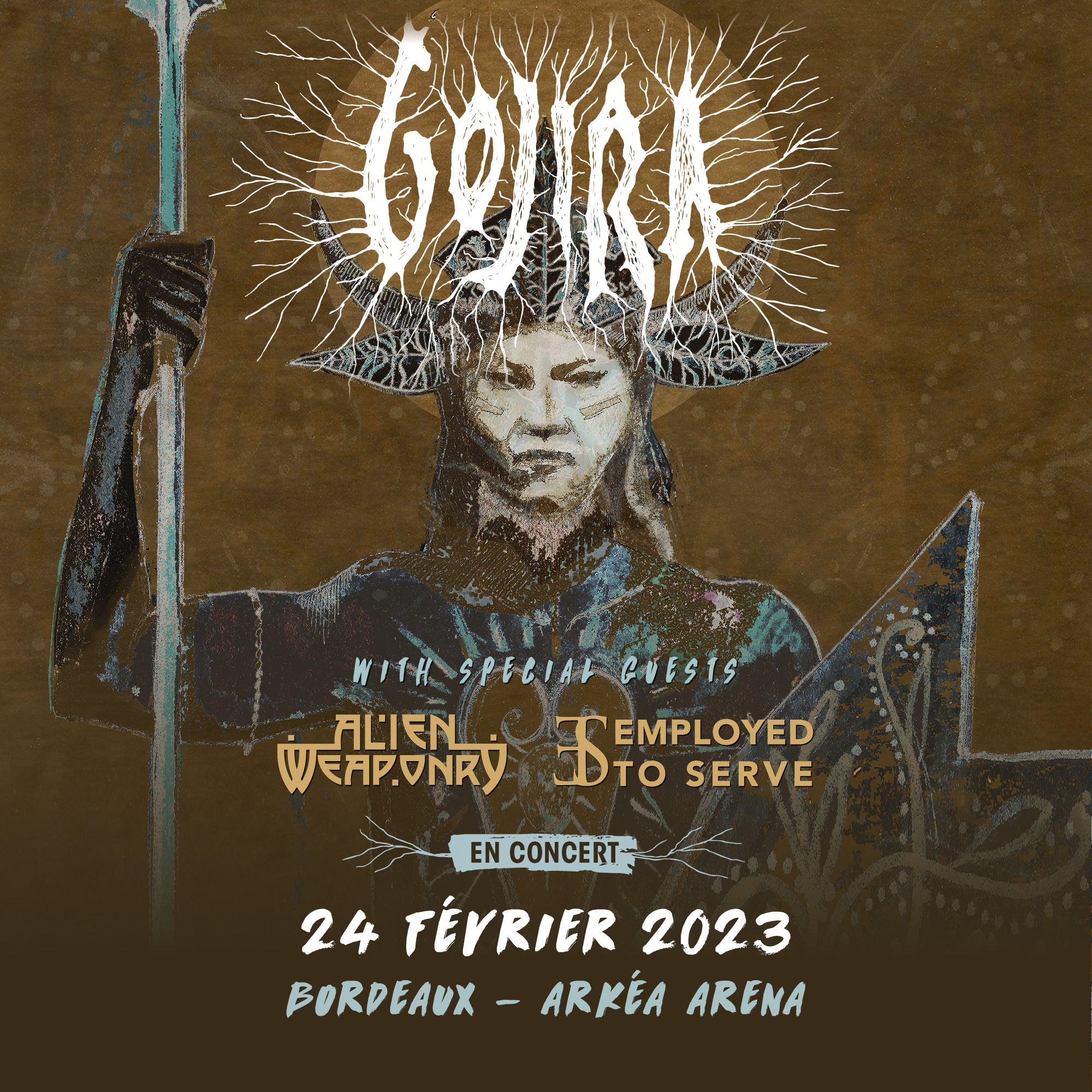 Gojira Fortitude Tour 2022 24 Février 2023 Billetterie Bordeaux