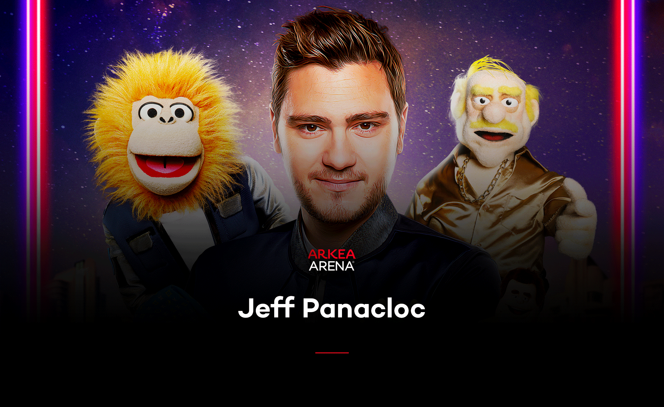 Jeff Panacloc - Adventure - 20 Mars 2024 - Billetterie - Bordeaux - Arkéa  Arena