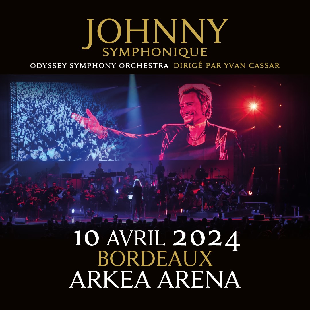 Johnny Symphonique Tour Concert 10 Avril 2024 Billetterie
