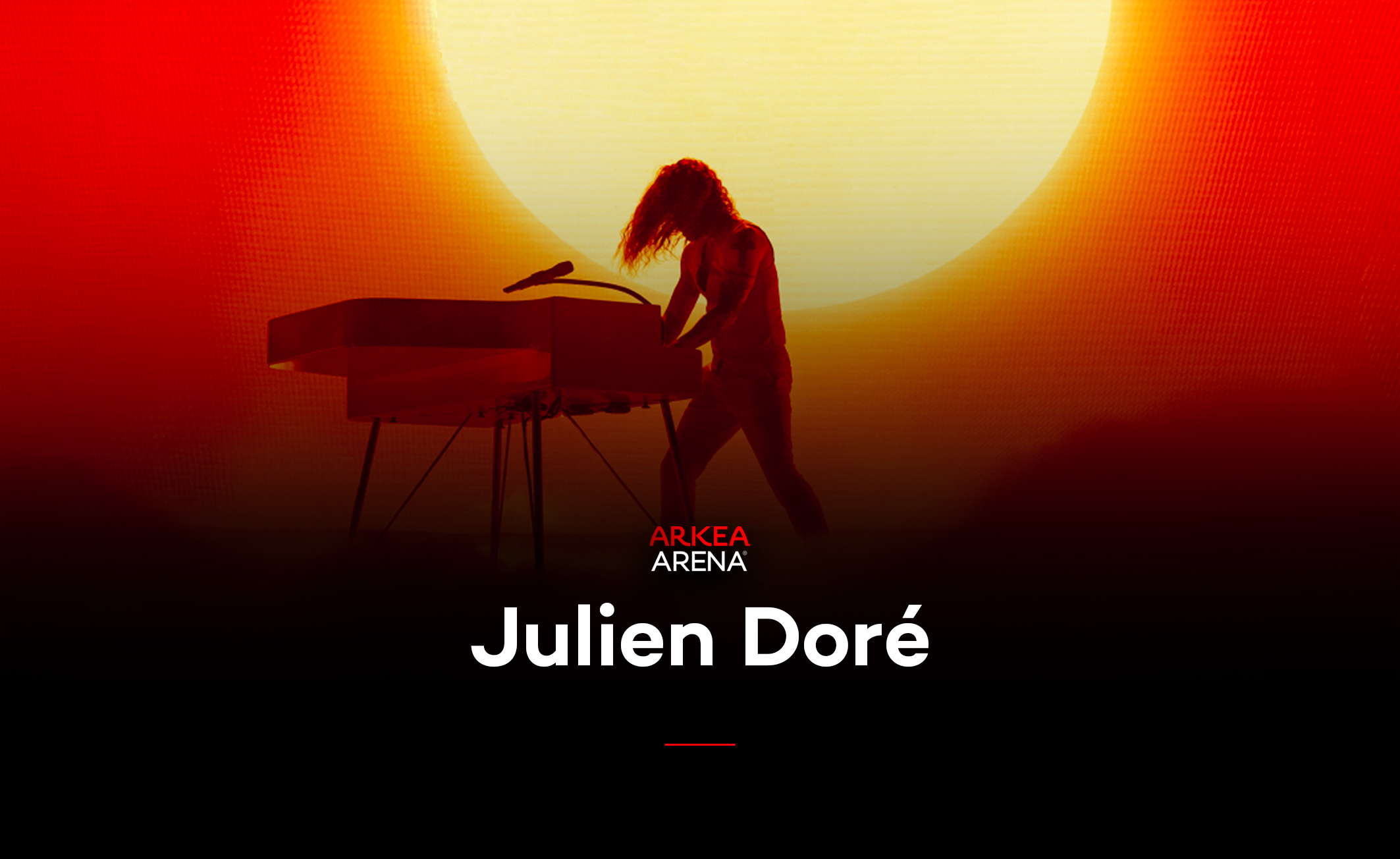 Julien Doré Concert 23 Mai 2025 Billetterie Bordeaux Arkéa Arena